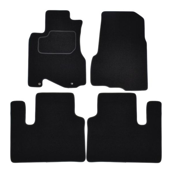 Set Covorase Auto Mocheta Fata + Spate Mammooth Honda Crv 2 2001-2007 Negru MMT A041 HON140 PRM 01